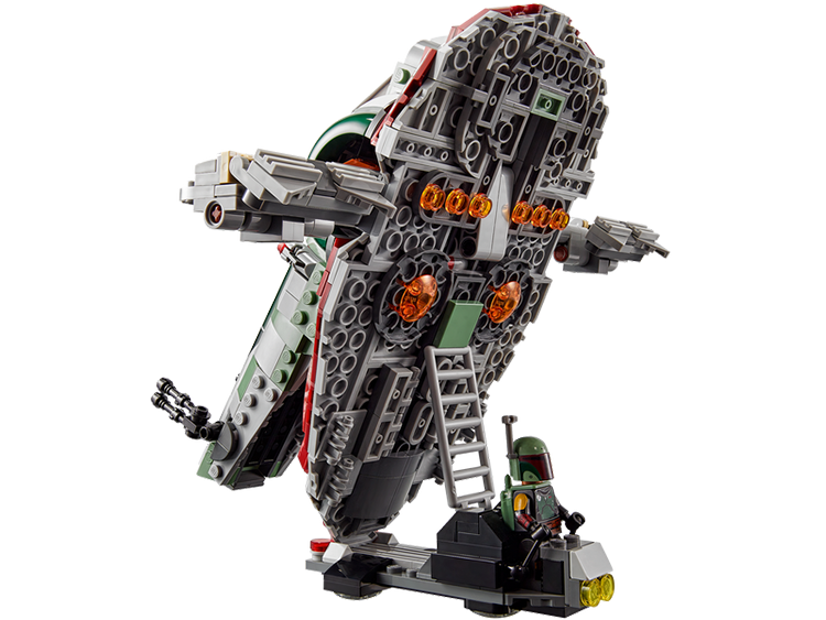 75312 Nave Estelar de Boba Fett Lego Star Wars montaje