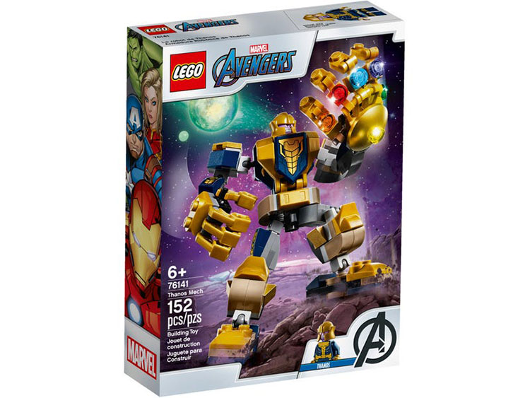 76141 Armadura Robotica de Thanos Lego Marvel unboxing