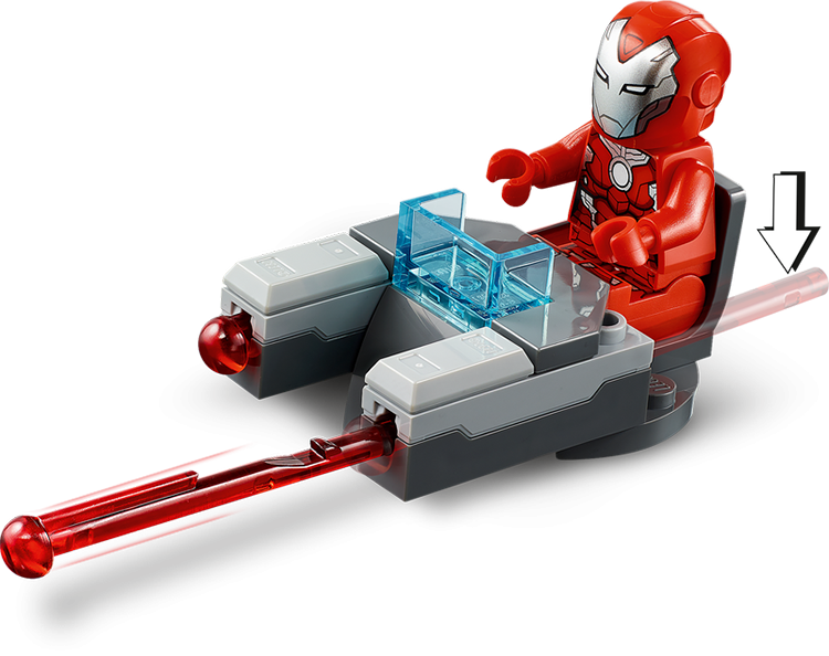 76164 Hulkbuster de Iron Man vs. Agente de A.I.M. Lego Marvel instrucciones