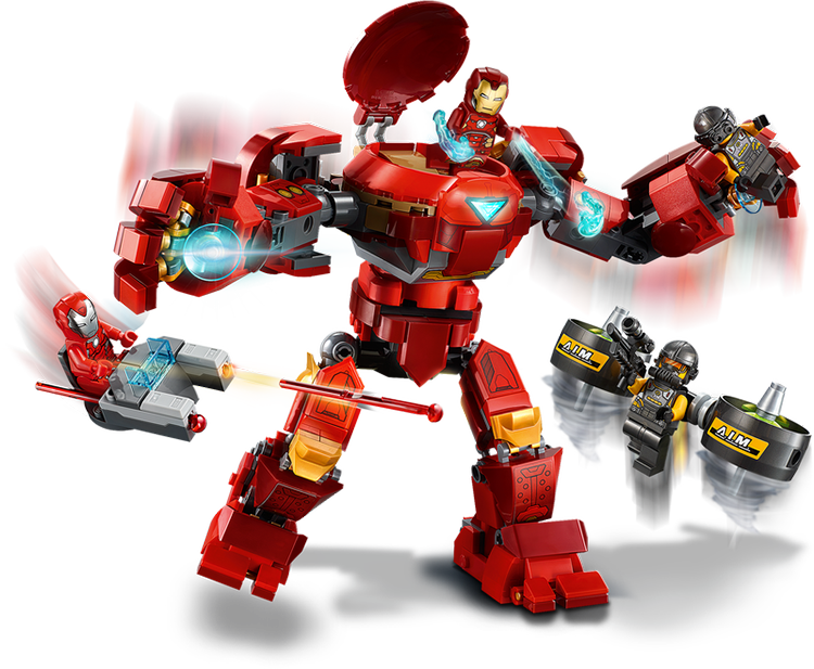 76164 Hulkbuster de Iron Man vs. Agente de A.I.M. Lego Marvel ofertas