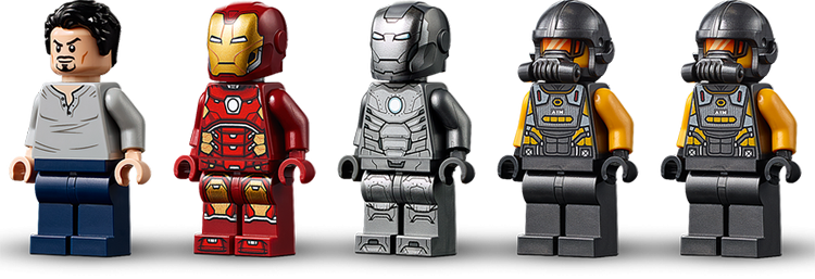 76167 Armeria de Iron Man Lego Marvel minifiguras