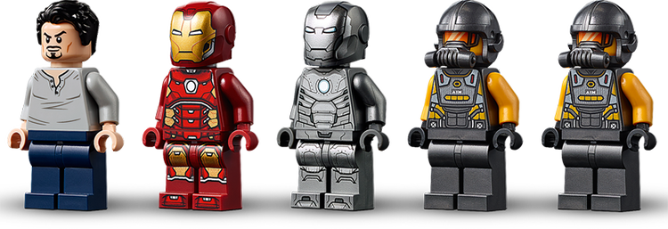 76167 Armeria de Iron Man Lego Marvel minifiguras