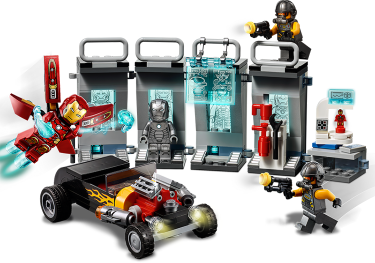 76167 Armeria de Iron Man Lego Marvel review