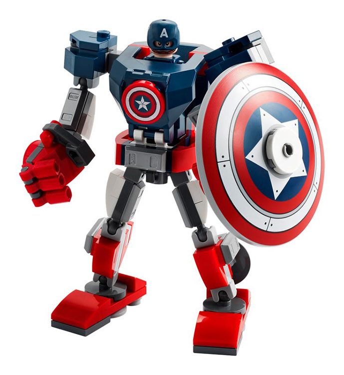 76168 Armadura Robotica del Capitan America Lego Marvel comprar