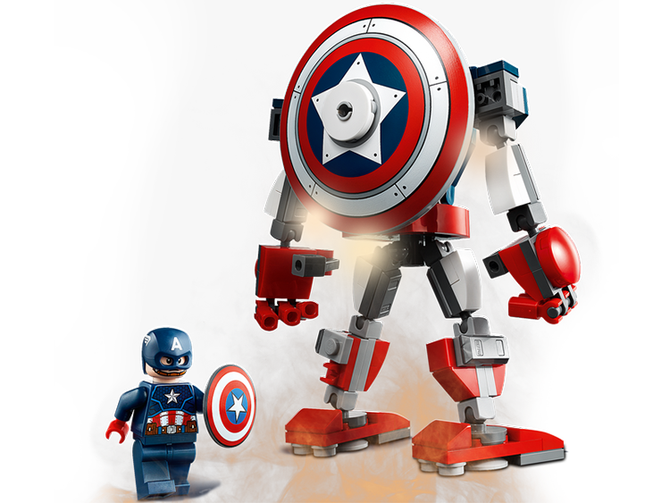 76168 Armadura Robotica del Capitan America Lego Marvel ofertas