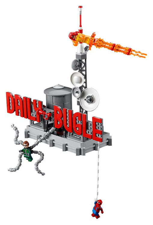 76178 Daily Bugle Lego Marvel minifiguras