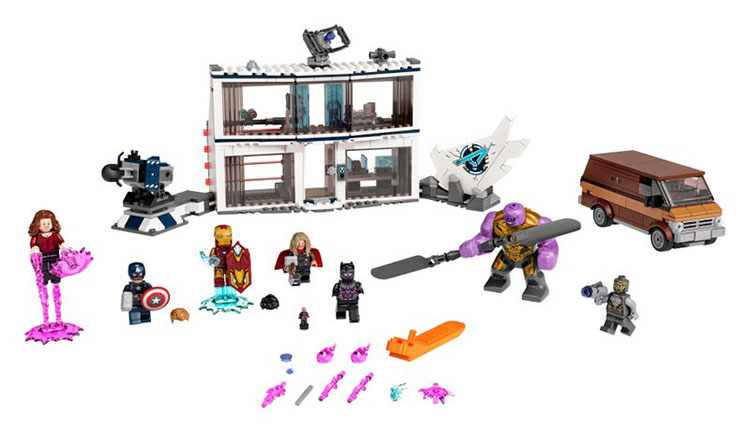 76192 Vengadores Batalla Final de Endgame Lego Marvel instrucciones