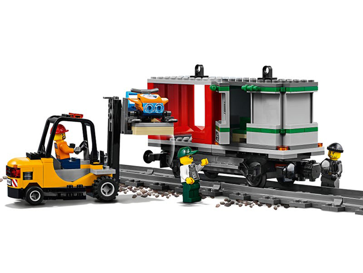 Lego City Bank/Moto De Nieve tren de Transporte Vagón Carraige sólo-desde 60198 Nuevo 