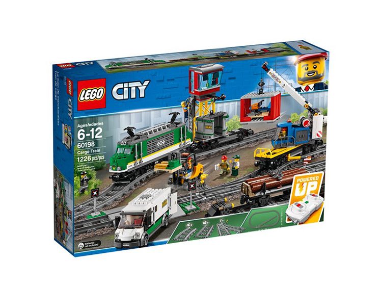 60198 Tren de mercancias Lego City unboxing