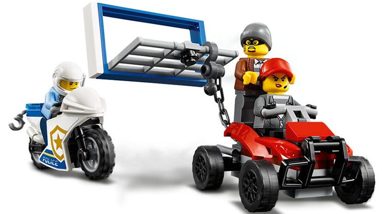 60244 Policia Camion de Transporte del Helicoptero Lego City guia de compra